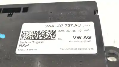 Автозапчастина б/у електронний модуль для skoda octavia iv (nx3, nn3) 2.0 tdi посилання на oem iam 5wa907727ac 5wa 907 727 ac 