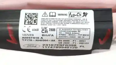 Автозапчасти б/у передняя правая подушка безопасности за ford puma (j2k, cf7) 1.0 ecoboost ссылки oem iam p1tba042d94aa  p1tb a042d94 aa