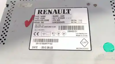 Second-hand car spare part gps navigation system for al de  oem iam references 281157850r  