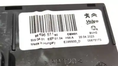 Second-hand car spare part electronic module for citroen berlingo (er_, ec_) e-berlingo oem iam references 9849651180  