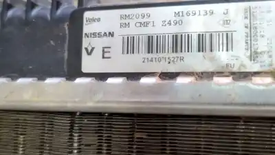 Автозапчастина б/у водяний радіатор для nissan qashqai ii suv (j11, j11_) 1.2 dig-t посилання на oem iam 214101527r 21410 1527r m169139