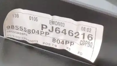 Автозапчастина б/у панель приладів для citroen berlingo (er_, ec_) e-berlingo посилання на oem iam 98555804pp  