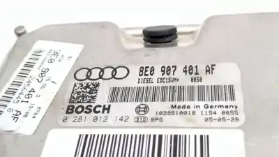 Автозапчасти б/у блок управления двигателем за audi a4 b7 (8ec) 2.5 tdi ссылки oem iam 8e0907401af 8e0 907 401 af 0281012143