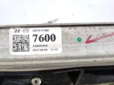 Pezzo di ricambio per auto di seconda mano intercooler per kia ceed (cd) 1.0 t-gdi riferimenti oem iam 2827007600 a10092818 7600