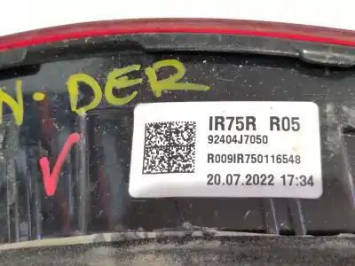 Second-hand car spare part interior rear right light for kia ceed (cd) 1.0 t-gdi oem iam references 92404j7050  