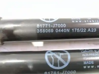 Second-hand car spare part tailgate gas strut for kia ceed (cd) 1.0 t-gdi oem iam references 81781j7000 81771j7000 