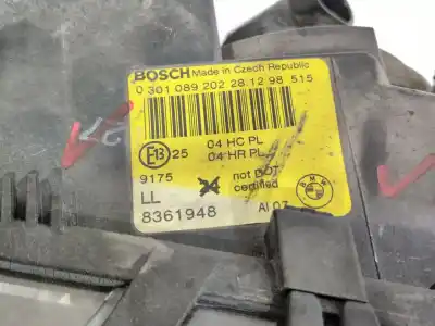 Second-hand car spare part right headlight for otras marcas de  oem iam references 8361948 bosch 0 301 089 202 bmw serie 3 fase i