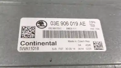 Автозапчасти б/у блок управления двигателем за skoda fabia ii (542) 1.2 ссылки oem iam 03e906019ae 03e906019c 5wa11018 Автозапчасти б/у блок управления двигателем за skoda fabia ii (542) 1.2 ссылки oem iam 03e906019ae 03e906019c 5wa11018