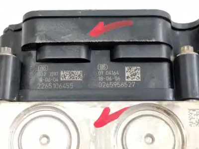 Second-hand car spare part abs for renault captur i (j5_, h5_) 0.9 tce 90 oem iam references 2265106455 0265956527 