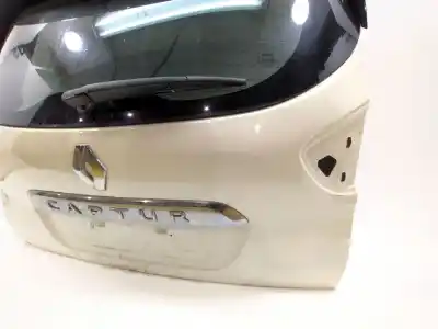 Second-hand car spare part tailgate for renault captur i (j5_, h5_) 0.9 tce 90 oem iam references 901002357r  color carrocería bixnd - ivory d16