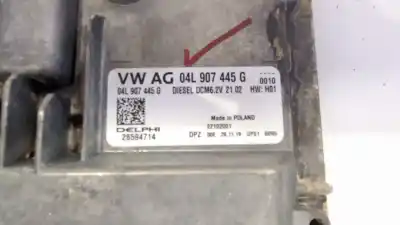 Автозапчасти б/у блок управления двигателем за seat leon (5f1) 1.6 tdi ссылки oem iam 04l907445g 04l 907 445 g 