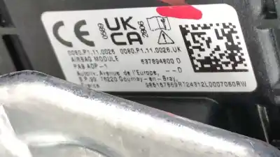 Автозапчасти б/у комплект подушки безопасности за renault clio v (b7_) 1.5 blue dci 100 (b7ad) ссылки oem iam 681032306r 985157869r 985101181r
