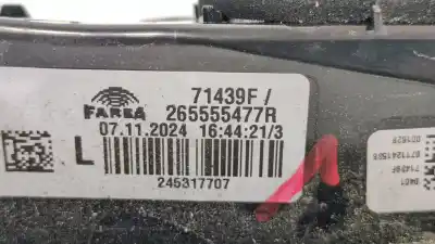 Автозапчасти б/у внутренний левый задний фонарь за renault clio v (b7_) 1.5 blue dci 100 (b7ad) ссылки oem iam 265555477r  