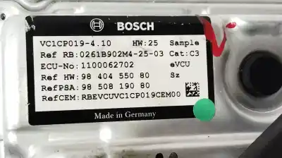 Автозапчасти б/у блок управления двигателем за citroen berlingo (er_, ec_) e-berlingo ссылки oem iam 9840455080 9850819080 1100062702