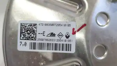 Автозапчастина б/у гальмівний серво для renault clio v (b7_) 1.5 blue dci 100 (b7ad) посилання на oem iam 472108350r 25607862833 t295410195