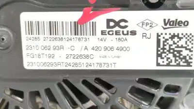 Second-hand car spare part alternator for renault clio v (b7_) 1.5 blue dci 100 (b7ad) oem iam references 231006293r 2310 062 93r t24285124178731t Second-hand car spare part alternator for renault clio v (b7_) 1.5 blue dci 100 (b7ad) oem iam references 231006293r 2310 062 93r t24285124178731t
