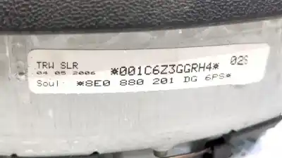 Автозапчасти б/у передняя левая подушка безопасности за audi a4 b7 (8ec) 2.5 tdi ссылки oem iam 8e0880201dg 8e0 880 201 dg 8e0880201dg6ps