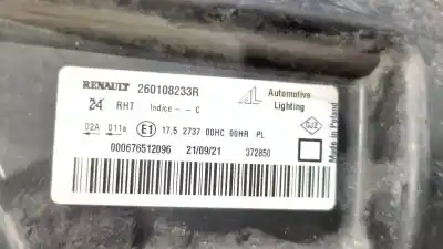 Автозапчасти б/у правая фара за dacia duster (hs_) 1.5 dci (hsmc) ссылки oem iam 260108233r  