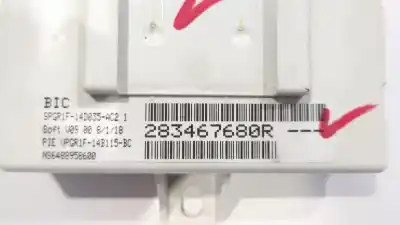 Peça sobressalente para automóvel em segunda mão módulo eletrônico por renault captur i (j5_, h5_) 0.9 tce 90 referências oem iam 283467680r   Peça sobressalente para automóvel em segunda mão módulo eletrônico por renault captur i (j5_, h5_) 0.9 tce 90 referências oem iam 283467680r