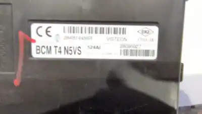 Second-hand car spare part electronic module for renault captur i (j5_, h5_) 0.9 tce 90 oem iam references 284b14456r 28095927 bcm t4 n5vs