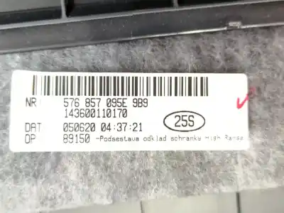 Автозапчастина б/у бардачок для seat ateca (kh7, khp) 2.0 tdi посилання на oem iam 576857095e  