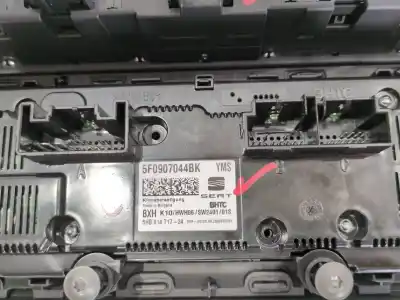 Автозапчасти б/у климат-контроль за seat ateca (kh7, khp) 2.0 tdi ссылки oem iam 5f0907044bk 5f0953235b 