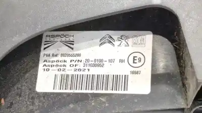 Автозапчастина б/у правий ліхтар для peugeot rifter e-rifter посилання на oem iam 9820555280  