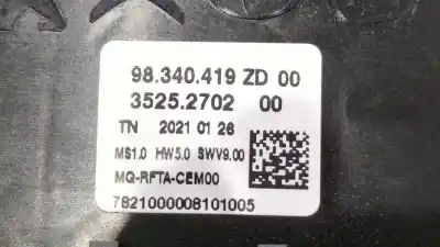 Автозапчасти б/у климат-контроль за peugeot rifter e-rifter ссылки oem iam 98340419zd 98340419zd00 