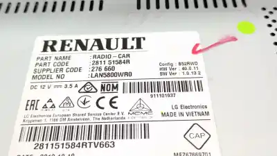 Second-hand car spare part gps navigation system for otras marcas de  oem iam references 281151584r  