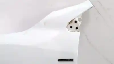 Second-hand car spare part left front fin for renault megane iii fastback (bz0/1_, b3_) 1.5 dci (bz09, bz0d, bz1w, bz29, bz14) oem iam references 631017297r  color carrocería ov369 - ice white bc