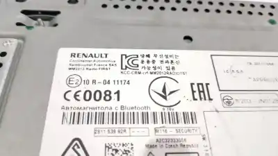 Pezzo di ricambio per auto di seconda mano impianto audio / radio cd per renault megane iii fastback (bz0/1_, b3_) 1.5 dci (bz09, bz0d, bz1w, bz29, bz14) riferimenti oem iam 281153992r a2c32333006  Pezzo di ricambio per auto di seconda mano impianto audio / radio cd per renault megane iii fastback (bz0/1_, b3_) 1.5 dci (bz09, bz0d, bz1w, bz29, bz14) riferimenti oem iam 281153992r a2c32333006
