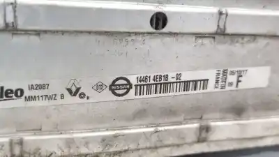 Автозапчастина б/у інтеркулер для renault espace v (jr_) 1.6 dci 130 посилання на oem iam 144614eb1b 14461 4eb1b 