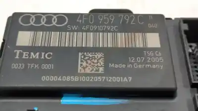 Second-hand car spare part comfort module for audi a6 c6 (4f2) 3.2 fsi oem iam references 4f0959792c 4f0 959 792 c 
