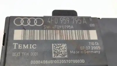 Second-hand car spare part comfort module for audi a6 c6 (4f2) 3.2 fsi oem iam references 4f0959795a  