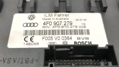 Second-hand car spare part comfort module for audi a6 c6 (4f2) 3.2 fsi oem iam references 4f0907279  