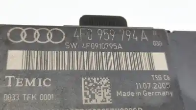 Second-hand car spare part comfort module for audi a6 c6 (4f2) 3.2 fsi oem iam references 4f0959794a  