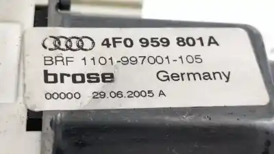 Second-hand car spare part rear left window regulator for audi a6 c6 (4f2) 3.2 fsi oem iam references 4f0959801a  