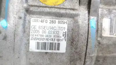 Pezzo di ricambio per auto di seconda mano compressore aria condizionata per audi a6 c6 (4f2) 3.2 fsi riferimenti oem iam 4f0260805h  