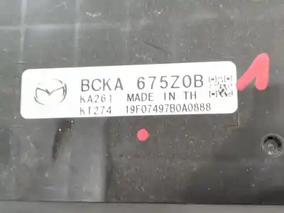 Автозапчастина б/у електронний модуль для mazda 3 fastback (bp) skyactiv-x m hybrid (bp2h) посилання на oem iam bcka675z0b  