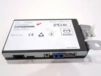 Автозапчастина б/у електронний модуль для mazda 3 fastback (bp) skyactiv-x m hybrid (bp2h) посилання на oem iam bdmd66dr0a