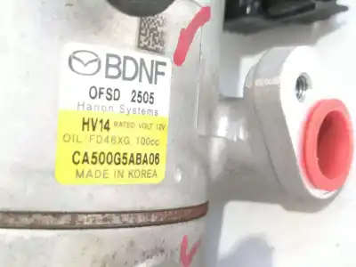 Second-hand car spare part air conditioning compressor for mazda 3 fastback (bp) skyactiv-x m hybrid (bp2h) oem iam references ca500g5aba06  