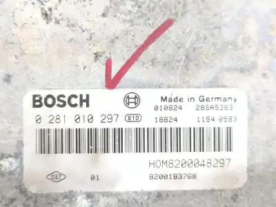 Second-hand car spare part ecu engine control for otras marcas de  oem iam references 8200048297 8200183768 renault laguna ii f9qc7