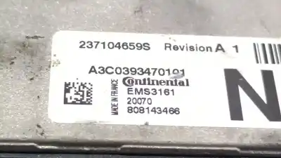 Second-hand car spare part ecu engine control for otras marcas de  oem iam references 237104659s a3c0393470191 dacia duster ii año 2022