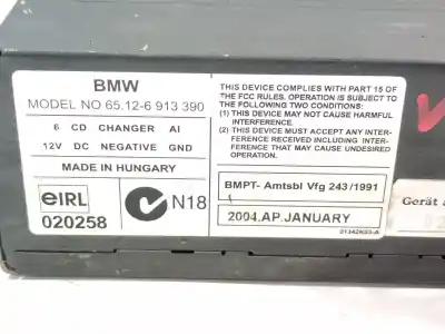 Piesă de schimb auto la mâna a doua sistem audio / cd radio casetofon pentru bmw x5 (e53) 3.0d referințe oem iam 65126913390  
