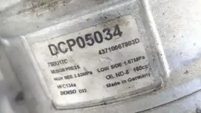 Second-hand car spare part air conditioning compressor for bmw 5 (e60) 525 d oem iam references 64509180548 64 50 9 180 548 dcp05034