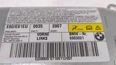 Peça sobressalente para automóvel em segunda mão airbag do lado esquerdo por bmw 5 (e60) 525 d referências oem iam 6963021  