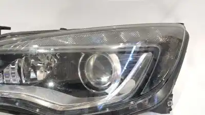 Second-hand car spare part left headlight for opel astra j (p10) 2.0 cdti (68) oem iam references 13253650lh 1zt01001201 