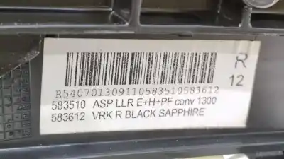 Автозапчасти б/у задний вид справа за opel astra j (p10) 2.0 cdti (68) ссылки oem iam 583510 583612 r540701309110583510583612