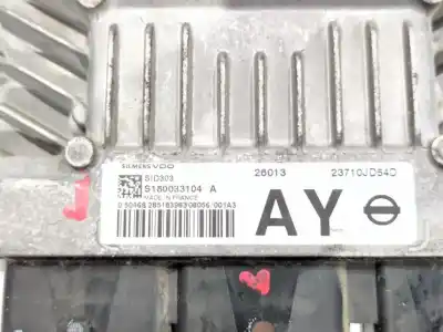 Second-hand car spare part ecu engine control for nissan qashqai / qashqai +2 i (j10, nj10, jj10e) 1.5 dci oem iam references 23710jd54d   Second-hand car spare part ecu engine control for nissan qashqai / qashqai +2 i (j10, nj10, jj10e) 1.5 dci oem iam references 23710jd54d
