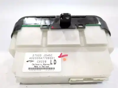 Pezzo di ricambio per auto di seconda mano controllo climatico per nissan qashqai / qashqai +2 i (j10, nj10, jj10e) 1.5 dci riferimenti oem iam 27500jd45c a02000a7706001  Pezzo di ricambio per auto di seconda mano controllo climatico per nissan qashqai / qashqai +2 i (j10, nj10, jj10e) 1.5 dci riferimenti oem iam 27500jd45c a02000a7706001